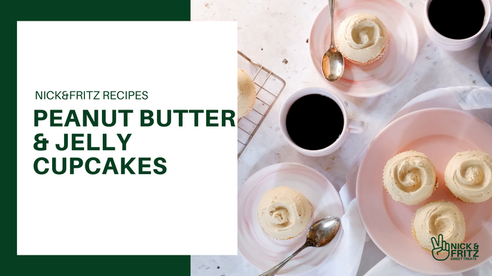 Gluten-free Peanut Butter & Jelly Cupcakes